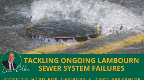 Ongoing sewage issues in Lambourn