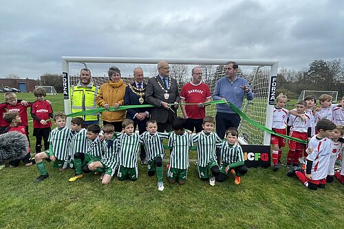 Reopening of Faraday football ground