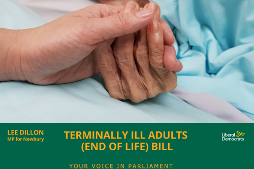 Terminally Ill Adults (End of Life) Bill Terminally Ill Adults (End of Life) Bill