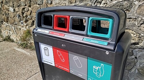 Recycling bins