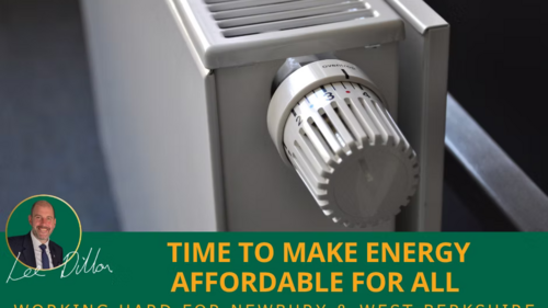 Lee Dillon says It’s Time to Make Energy Affordable for All